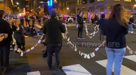 “Free Palestine”/ “Let Gaza Live” Protest in Center City Philadelphia