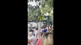 Class of 2023 High School Formal (Prom) in Rural Queensland, Australia - Student Arrives in a Cotton Picker!
