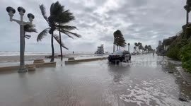 Powerful storm leaves flooding and significant damage in South Florida