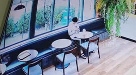 Earthquake shakes restaurant and grocery store in northern Thailand