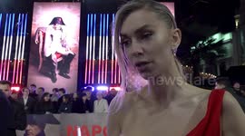 Stars take to the carpet at the UK premiere of Napoleon in London