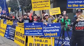 APEC 2023: Anti-CCP protest held near Chinese President Xi Jinping’s hotel in San Francisco
