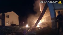 Brave Officers Rescue Children from Intense Apartment Fire In Roscoe, IL, USA