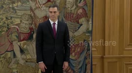Pedro Sanchez sworn in as Spain's PM