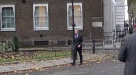 Cabinet reshuffle: Lee Rowley arrives at Downing Street in London, UK