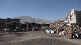 Afghans struggle to keep houses warm in winter amid poverty, sanctions