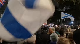 Parents from Israel talk about how worried they are about their missing son and how they pray he will come home. A great quote was given that during World War 2 the Grandparents of British Citizens helped the Grandparents of the Israeli couple. They spoke