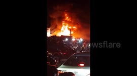 Philippines: Fire Breaks Out At Residential Area In Pandacan, Manila