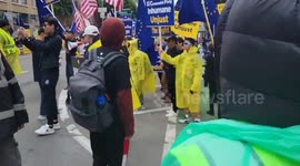 New China Federation rally surfaces at APEC 2023 in San Francisco