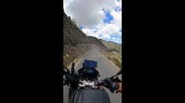 Near Miss On a Narrow Mountain Road