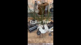 DIY artist shares a cost-friendly way to craft a stunning coffee table centerpiece for Christmas