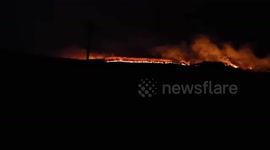 US: Sauratown Mountain Fire Continues, More Than 750 Acres Burned