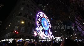 Saks Fifth Avenue Unveiling Ceremony in New York, USA