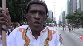 20th Black Consciousness March in Sao Paulo, Brazil