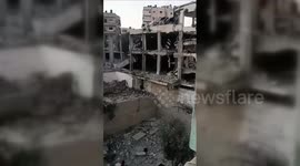 Beit Lahia in Northern Gaza Destroyed In Onslaught