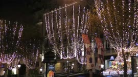 France's Champs-Elysees Avenue illuminated for yearend holidays