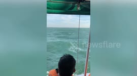 Drunk tourist rescued two miles from beach while trying to swim to Thai island
