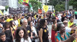 Marcha da Consciência Negra em São Paulo denuncia violência policial