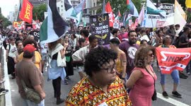 Marcha da Consciência Negra em São Paulo denuncia violência policial