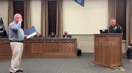 Bolo the pit bull sworn in as Kentucky city's 'paw-trol' officer