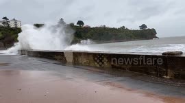 Storm Ciaran causing more damage, shortly after Storm Babet came to Devon