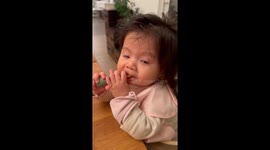 Daughter Tries Veggies For The First Time