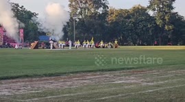 Dozens of students confined from 'inhaling extinguisher fumes' during school ceremony