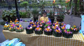 Buddhists urged to stop polluting water during yearly Loy Krathong Festival in Thailand