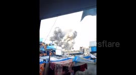 Israel Aircraft Raid Beit Lahia In Beit Lahia, Northern Gaza