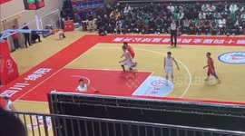 Basketball match descends into mass brawl in China