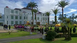 Watering Ceremony in Seri Menanti, Malaysia