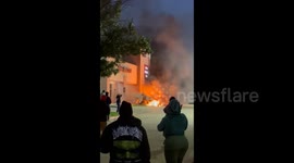 US: 1 Dead After Plane Crashes Outside Diner In Plano, Texas