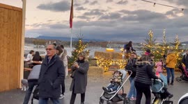 Christmas Markets on Lake Geneva in Switzerland
