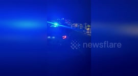 A14 motorway closed in Bologna, Italy after tanker overturns