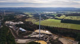 Construction of new giant wind turbines in Dorset following 20-year planning battle