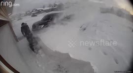 Alaska battling 70mph winds in intense snowstorm