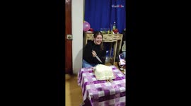 Swifty gets 'Blank Space' cake for her birthday