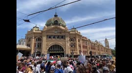 Australia: Students Walk Out Of Schools To Show Support For Palestine In Melbourne 9