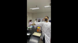 Frog makes bid for freedom while being used in medical school lab