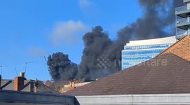 Large fire breaks out in Reading town centre