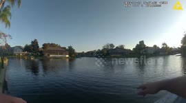 Police Prevented Suspect's Bold Swim Escape in Flagler County, FL, USA