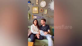 Couple say living in separate apartments has kept them in the “honeymoon phase”