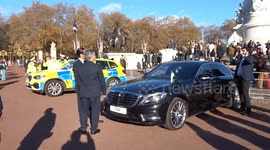 High Commission of Pakistan London car 1 PAK spotted outside Buckingham Palace