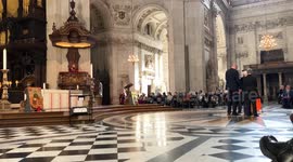 Elderly Activists Disrupt Thanksgiving Service Demanding Urgent Climate Action in London, UK