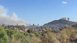 US: Sage Fire Breaks Out In CA On Thanksgiving Day With 5 Percent Containment