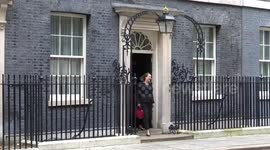 Ministers depart Cabinet meeting ahead of autumn statement in UK