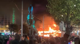 Riots erupt in Dublin, Ireland, after children injured in knife attack