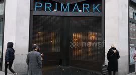 Primark on Oxford Street Opens its doors to a less than Stella turnout on Black Friday