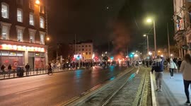 Dublin riots: Clashes with police following knife attack that hurt 3 kids outside primary school