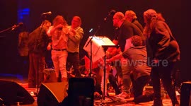 Brian Jonestown Massacre brawl on stage at chaotic gig at the Forum Melbourne